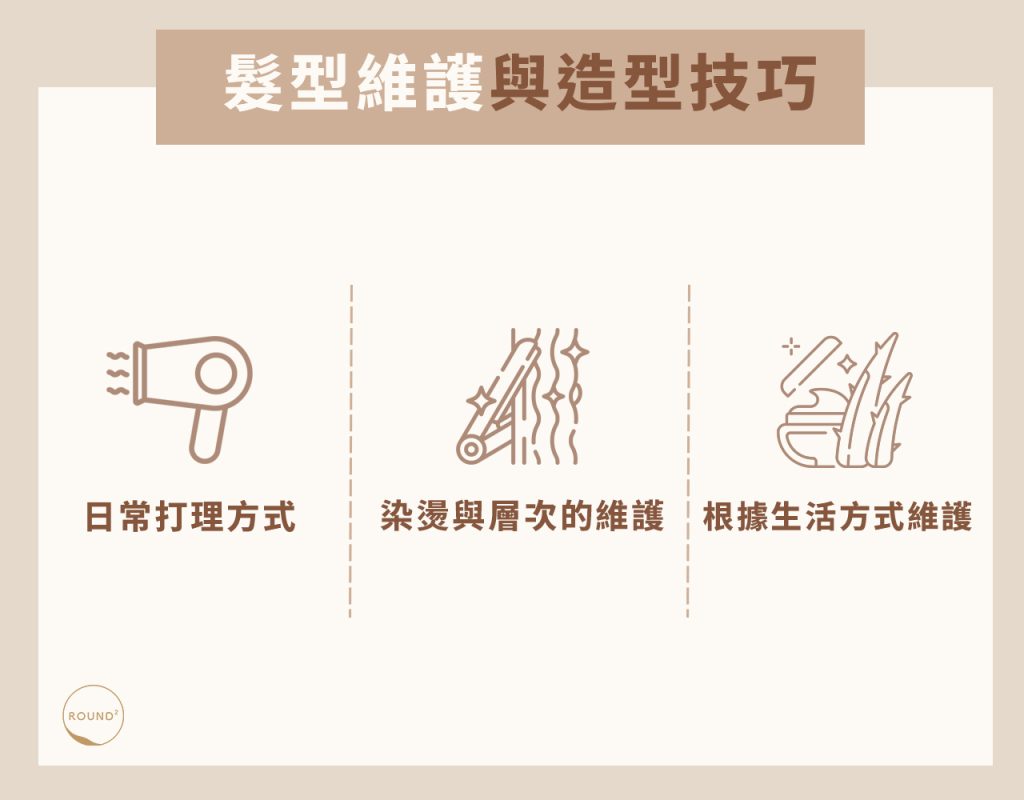 髮型維護與造型技巧