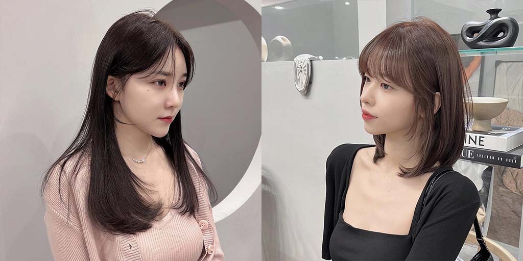 韓系中長髮層次