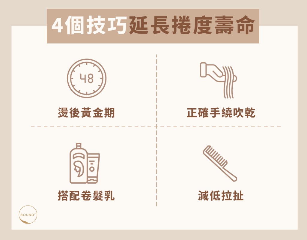 4個技巧延長捲度壽命