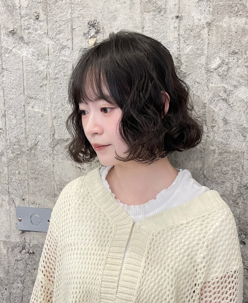 韓式短髮燙捲11